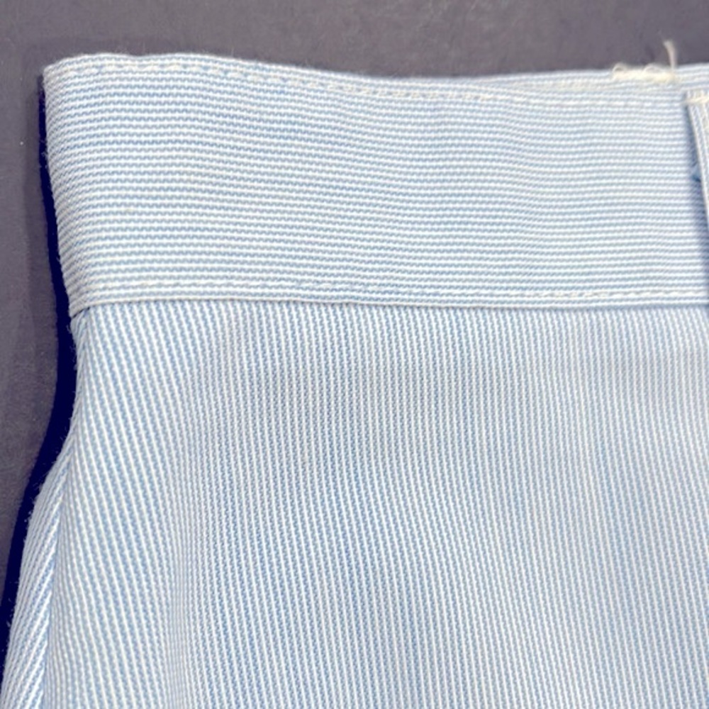 ๐๐SOLD Vintage 70s Blue Pinstripe Ship n Shore Skirt - Picture 4 of 16